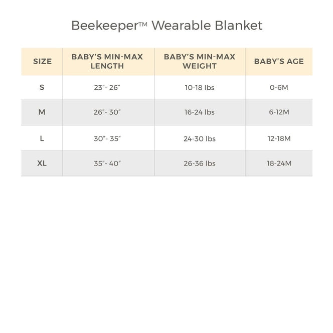 Striped Organic Wearable Baby Blanket