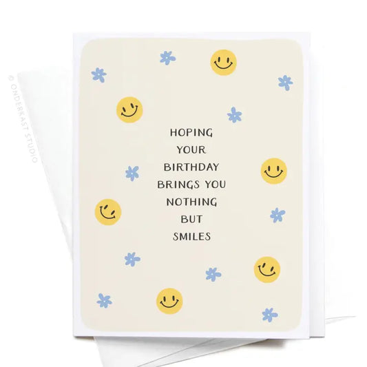 Nothing But Smiles Greeting Card