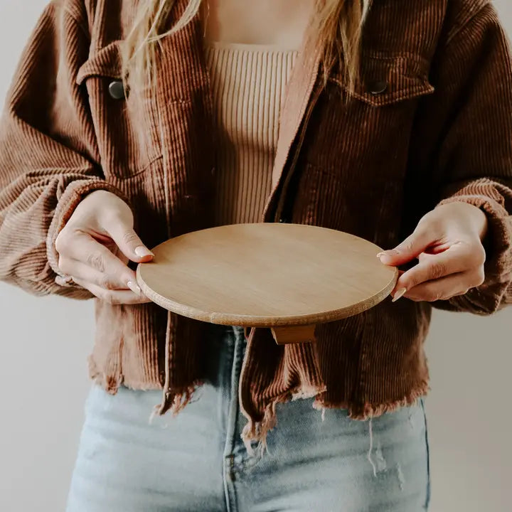 Natural Wood Stand