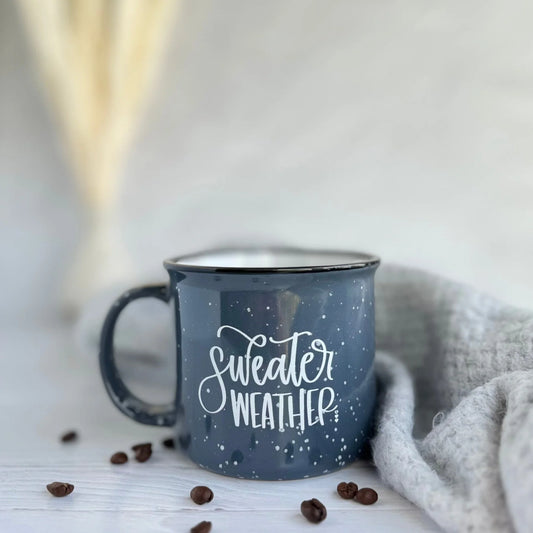 Sweater Weather Mug - Charcoal