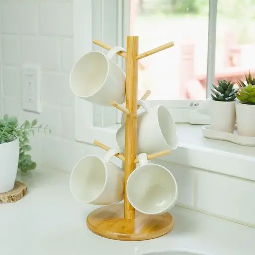 Bamboo Coffee Cup Tree