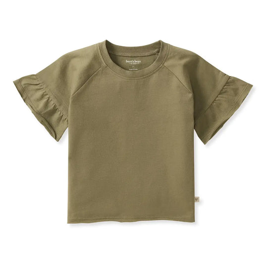 Toddler Bell Sleeve Tunic - Olive