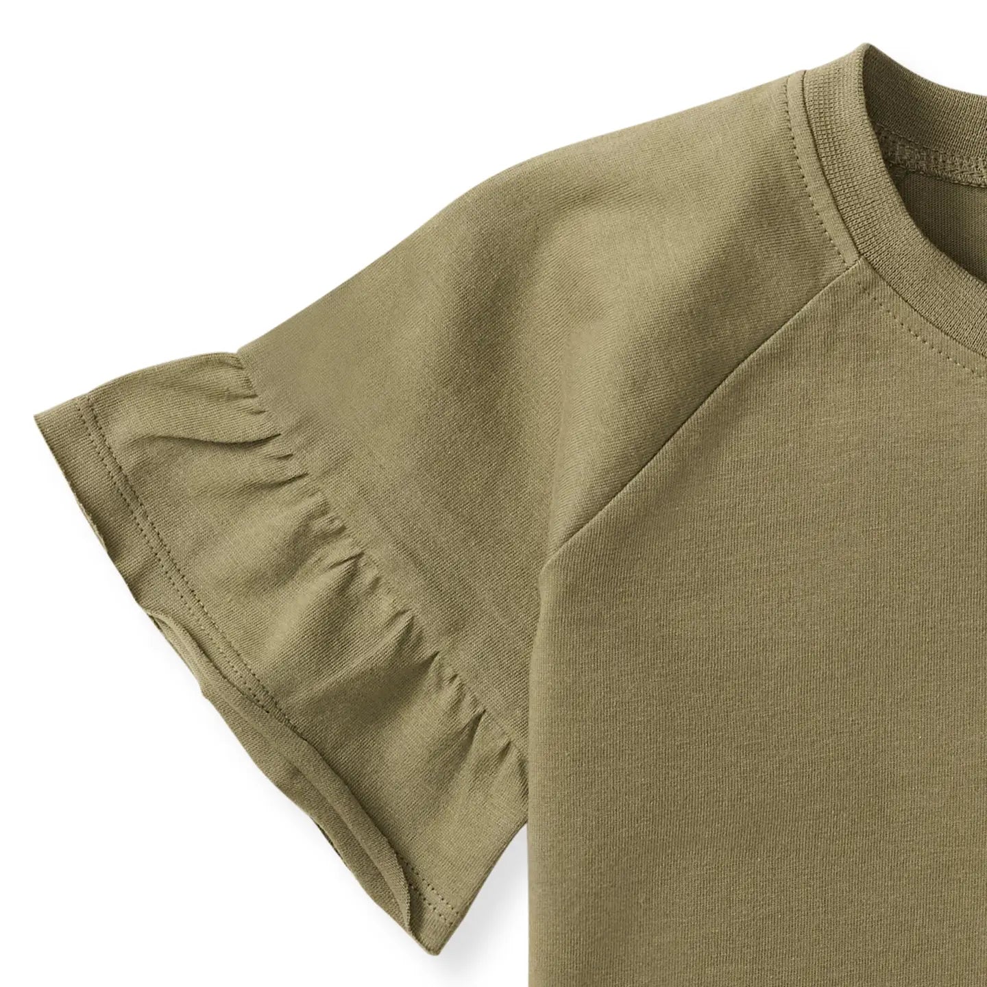 Toddler Bell Sleeve Tunic - Olive