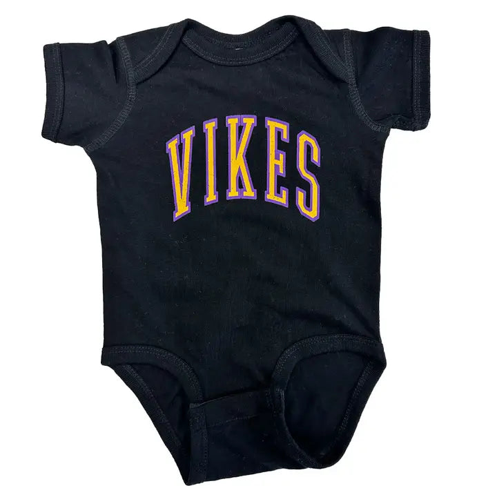 Vikes Onesie - Black