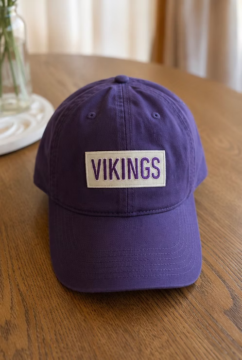 Vikings Baseball Cap - Purple