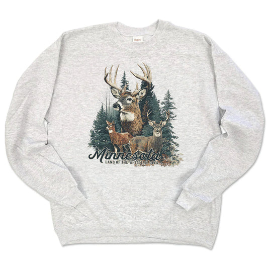 Whitetail Deer MN Crewneck