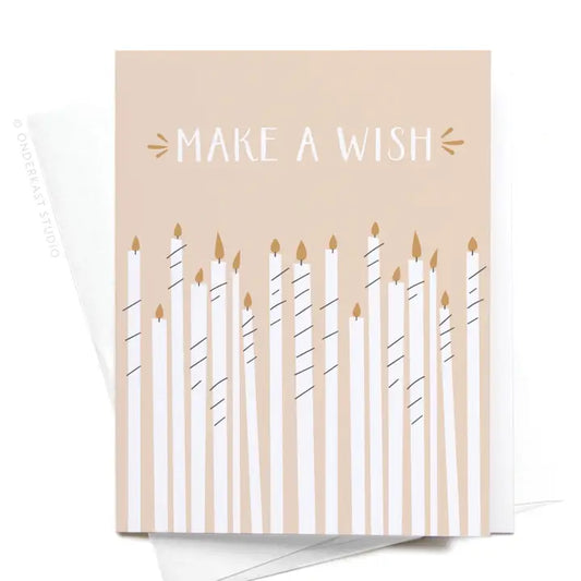 Make A Wish Greeting Card