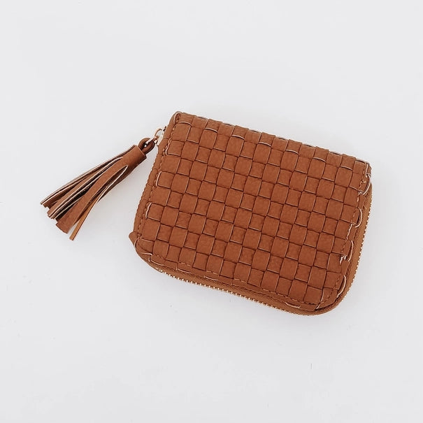 Solid Woven Wallet (2 colors)